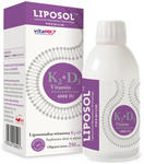 Liposol Liposomalna Witamina K2 (Vita MK7) 100mcg D3 4000IU 250ml