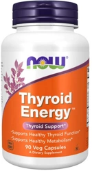 NOW Foods Thyroid Energy Wsparcie tarczycy 90 kapsułek