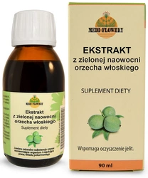 Medi-Flowery ekstrakt z zielonej naowocni ORZECHA WŁOSKIEGO 90ml