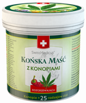 SwissMedicus Końska maść z konopiami rozgrzewająca 250ml