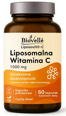 Biovelle Liposomalna Witamina C 1000mg 60 kapsułek