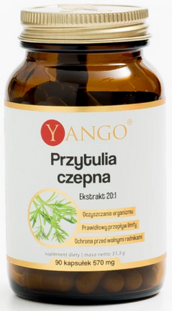 YANGO Przytulia czepna 90 kapsułek