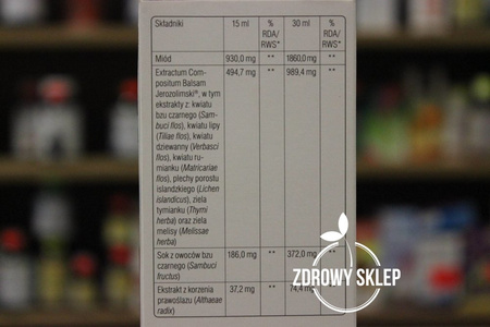 Boni Fratres Pharmaceutical BALSAM JEROZOLIMSKI dla dzieci 200ml