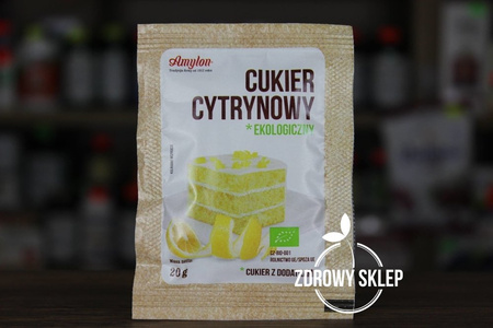 Amylon cukier cytrynowy BIO 20g