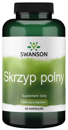 Swanson Horsetail Skrzyp Polny 500mg 90 kapsułek