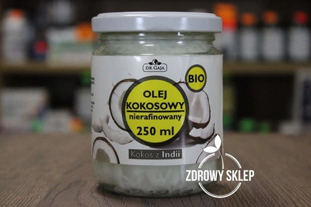 Dr Gaja Olej Kokosowy nierafinowany BIO 250ml