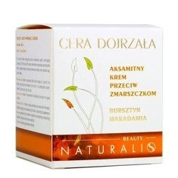 CERA DOJRZAŁA Krem przeciw zmarszczkom bursztyn, makadamia 50ml NATURALIS