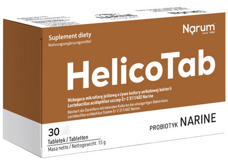 Narum HelicoTab 30 tabletek