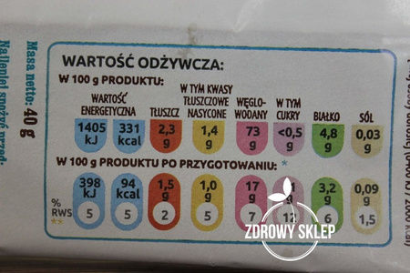 Amylon budyń czekoladowy bezglutenowy BIO 40g