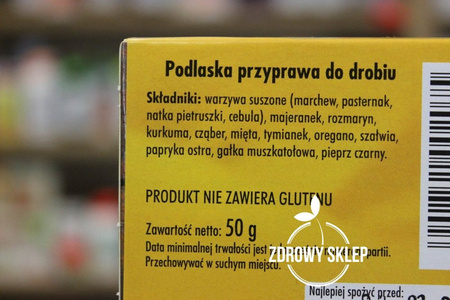 Dary Natury Podlaska przyprawa do drobiu 50g