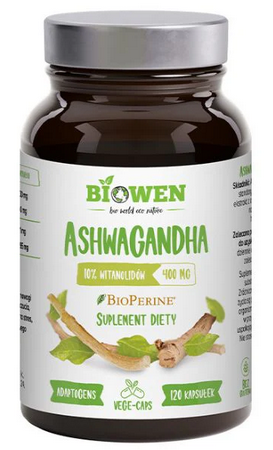BIOWEN Ashwagandha 120 kapsułek
