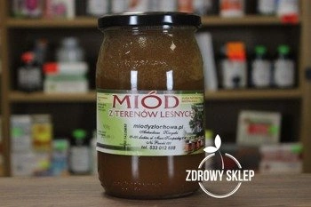 MIÓD z TERENÓW LEŚNYCH Polska 950g