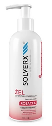 SOLVERX ROSACEA Żel do codziennego mycia i demakijażu twarzy i oczu 200ml