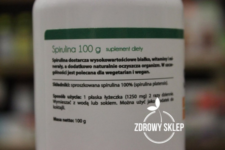 MyVita Spirulina sproszkowana 100g