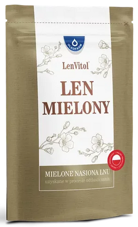 OLEOFARM LenVitol len mielony odtłuszczony 450g