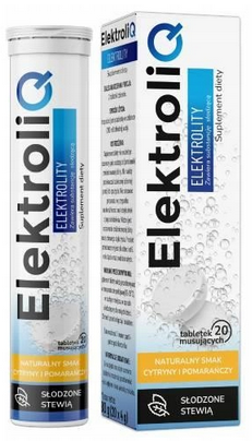 Bioceriq Pharma ElektroliQ elektrolity musujące 20 tabletek