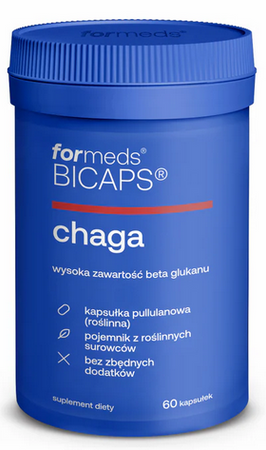 ForMeds BICAPS chaga ekstrakt 60 kapsułek