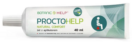 BOTANIC HELP ProctoHELP natural comfort żel z aplikatorem 40ml