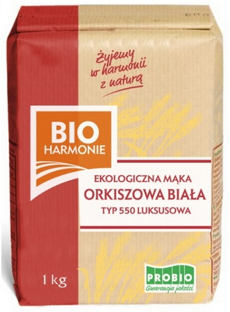 ProBio Mąka orkiszowa luksusowa typ 550 BIO 1kg