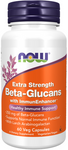 NOW Foods Beta-Glucans Extra beta glukany 60 vege kapsułek