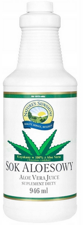 NATURE'S SUNSHINE Sok aloesowy 100% 946ml