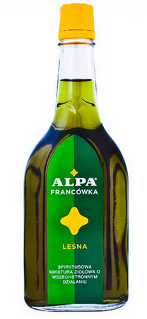 ALPA FRANCÓWKA Leśna Spirytusowa mikstura ziołowa o wszechstronnym działaniu 160ml