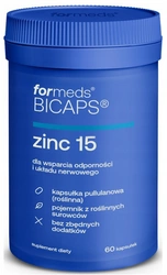 ForMeds BICAPS zinc 15 cynk 60 kapsułek