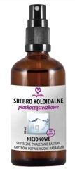 MyVita Srebro koloidalne płaskocząsteczkowe niejonowe 50ppm spray Zwalczanie grzybów i bakterii 100ml