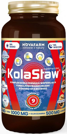 NOVAFARM KolaStaw 9 składników 100 kapsułek