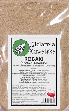 Zielarnia Suwalska Robaki frakcja drobna 200g