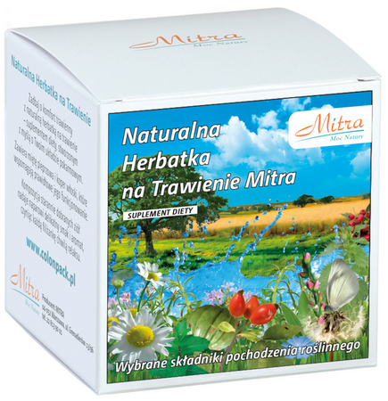 Mitra Naturalna herbatka na trawienie 30x2g saszetki