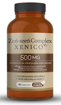 XenicoPharma Żeń-szeń Complex 60 vege kapsułek