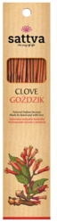 Sattva Ayurveda Naturalne indyjskie kadzidełka gożdzik 15 szt. 30g