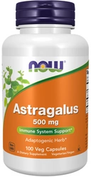 NOW Foods Astragalus 500mg 100 vege kapsułek