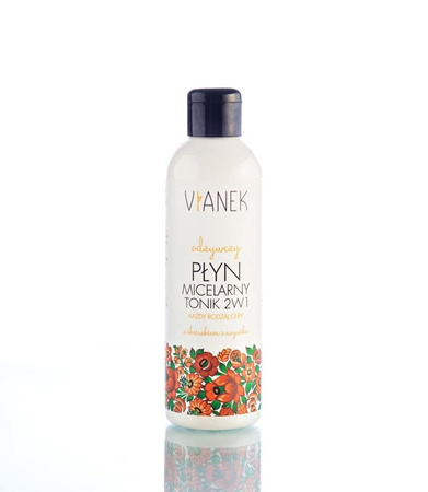 VIANEK Odżywczy tonik i płyn micelarny 2w1 Każdy rodzaj cery 200ml