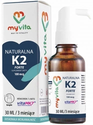 MyVita Witamina K2 Forte 100mcg krople 30ml