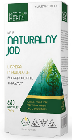Medica Herbs Naturalny Jod 80 kapsułek
