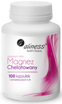 aliness Magnez chelatowany plus B6 100 kapsułek