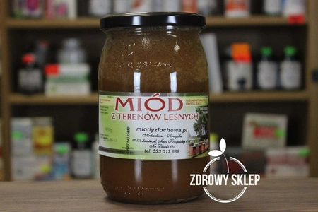 MIÓD z TERENÓW LEŚNYCH Polska 950g