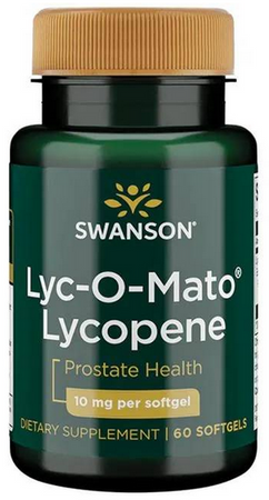Swanson Lyc-O-Mato Likopen 10mg 60 kapsułek żelowych