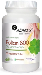 aliness Folian 800µg 60 vege tabletek