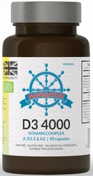 Navigator witamina D3 4000 ADEK Complex 90 kapsułek