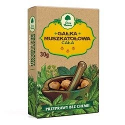 Dary Natury Gałka Muszkatołowa cała 100% 30g