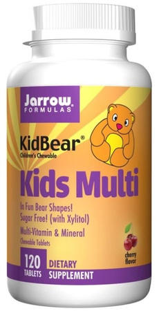 Jarrow Formulas KidBear Kids Multi multiwitamina dla dzieci 120 tabletek