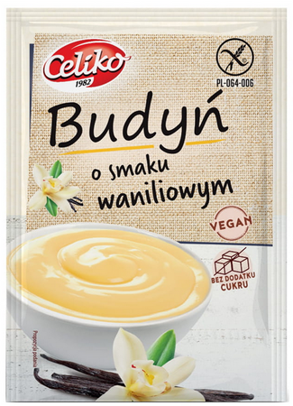 CELIKO Budyń o smaku waniliowym 40g 