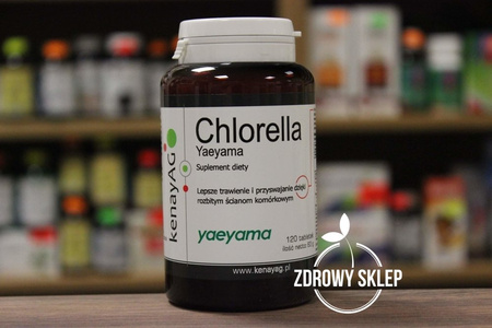 kenayAG CHLORELLA alga Yaeyama 120 tabletek