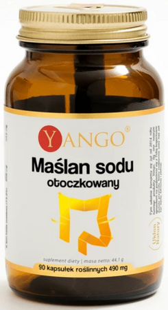YANGO Maślan sodu otoczkowany 90 kapsułek