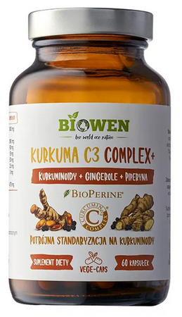 BIOWEN Kurkuma C3 Complex plus 60 kapsułek