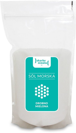 CRYSTALLINE PLANET Sól morska drobno mielona 1 kg