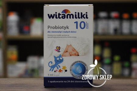 COLFARM WITAMILKI Probiotyk dla dzieci od 2 miesiąca krople 5ml